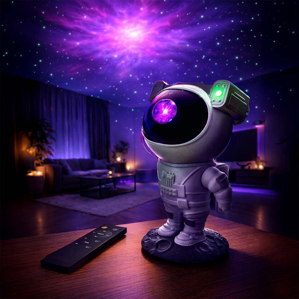 Produktbild von Astronaut Sternenprojektor – Galaxy Projektor Lampe mit Fernbedienung