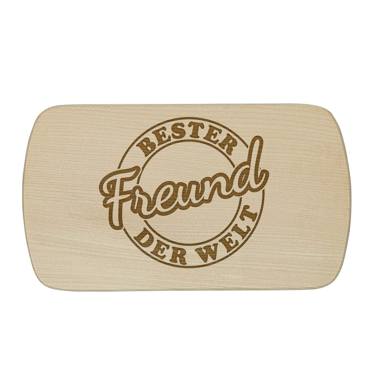 Produktbild von Frühstücksbrettchen "Bester Freund" mit verschiedenen Motiven
