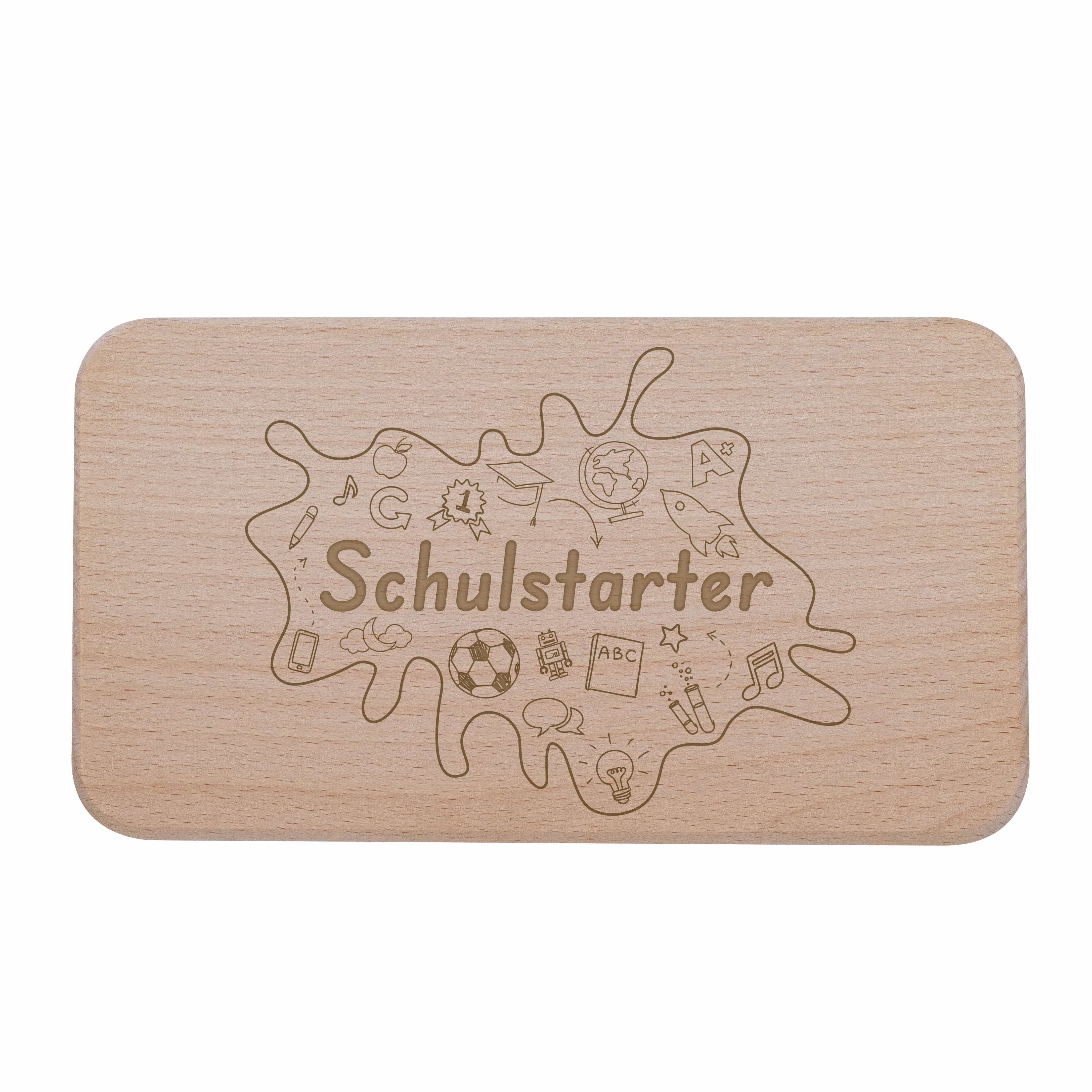 Produktbild von Frühstücksbrettchen "Schulstarter"