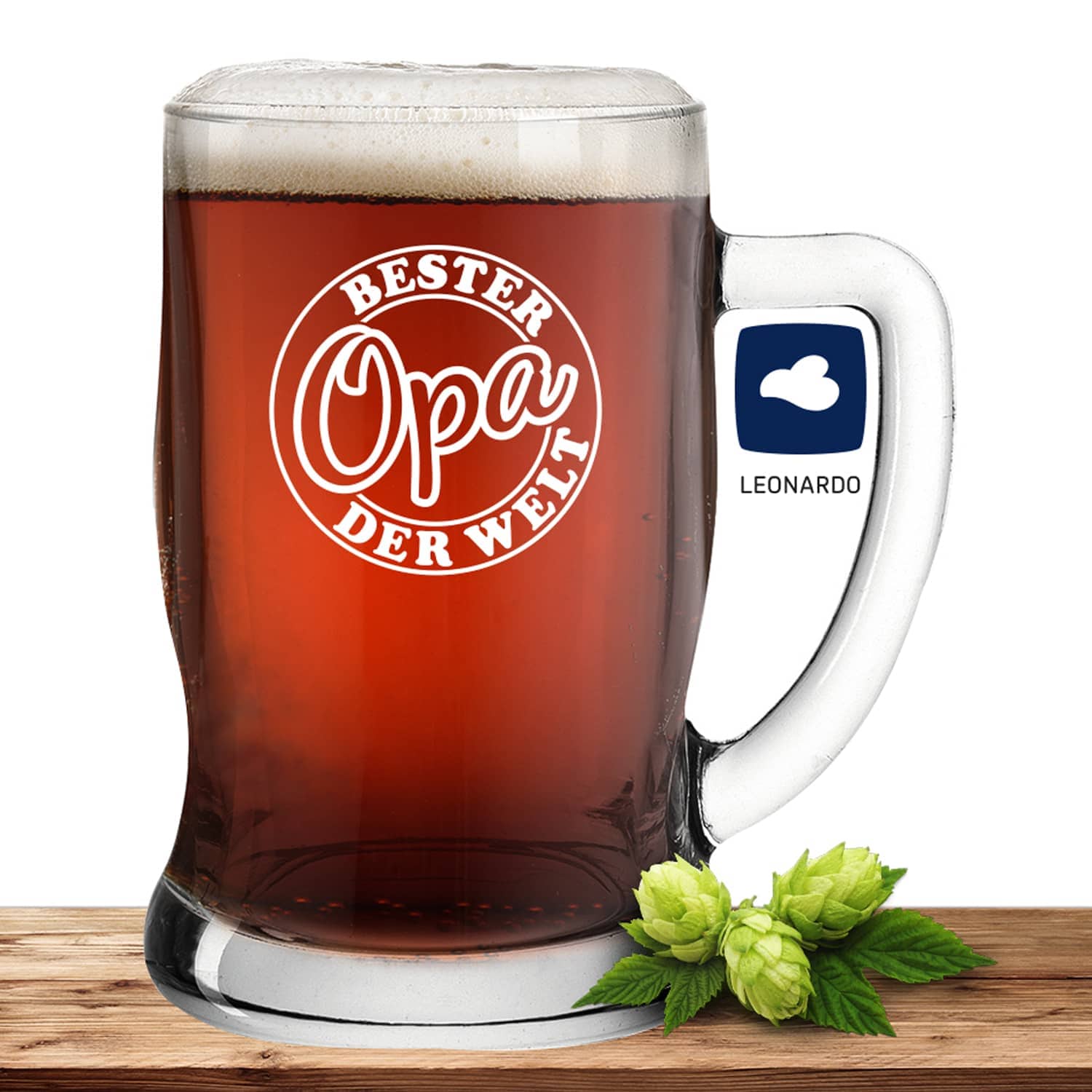 Produktbild von Leonardo Bierseidel 0,5l "Bester Opa"