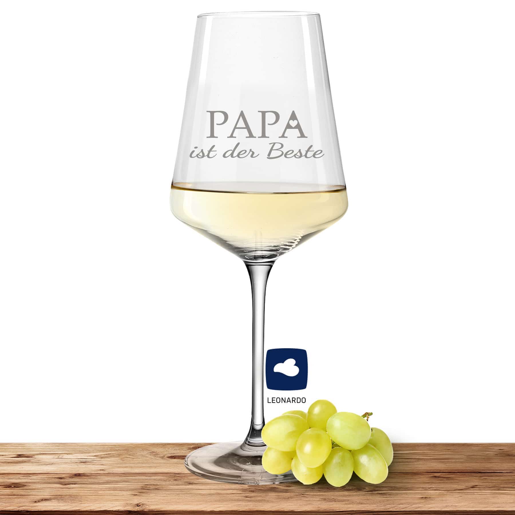 Produktbild von Leonardo Weißweinglas PUCCINI 560ml  "Papa ist der Beste"