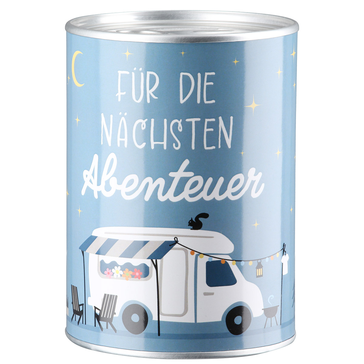 Produktbild von Spardose Camping - "Für die nächsten Abenteuer"
