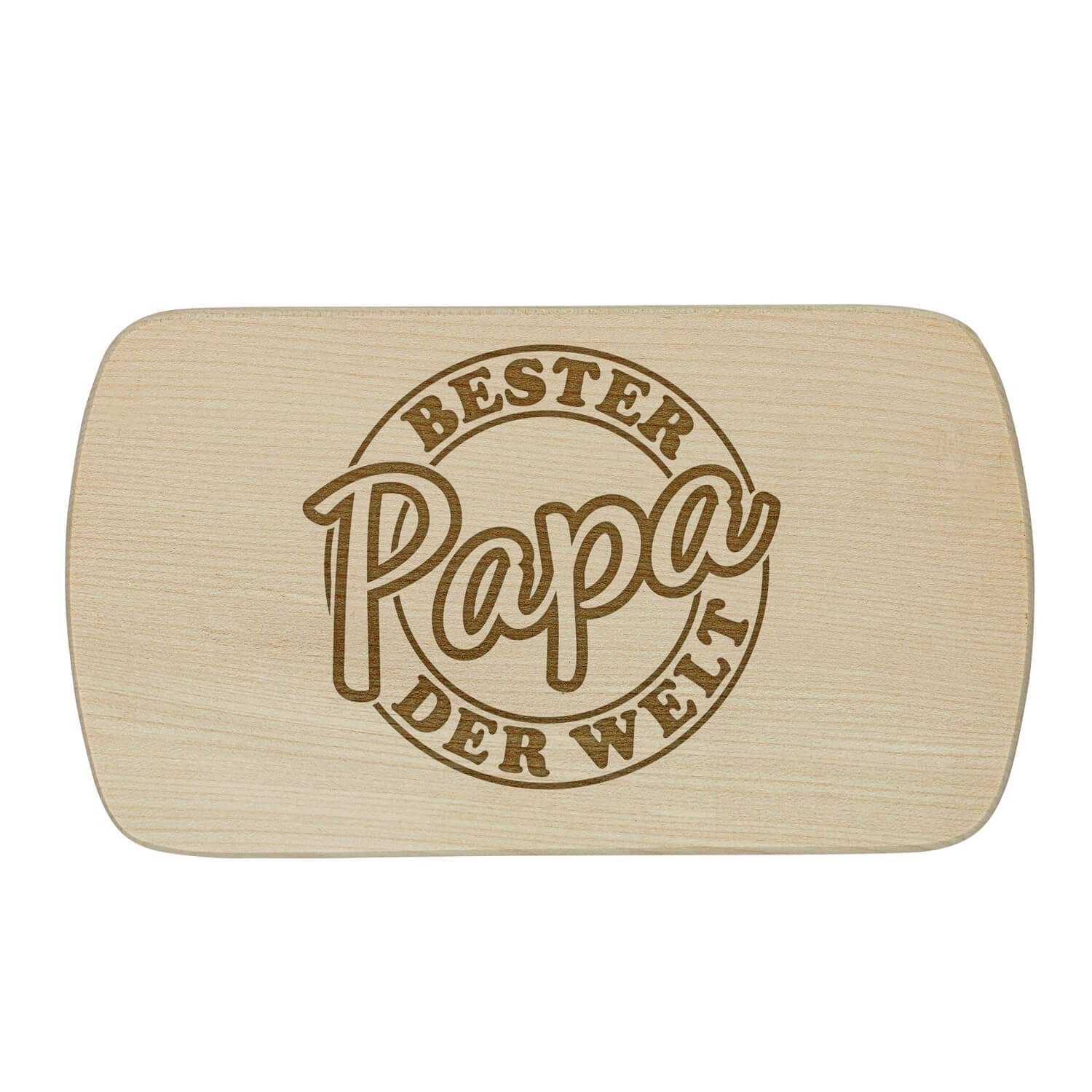Produktbild von Frühstücksbrettchen "Bester Papa" mit verschiedenen Motiven