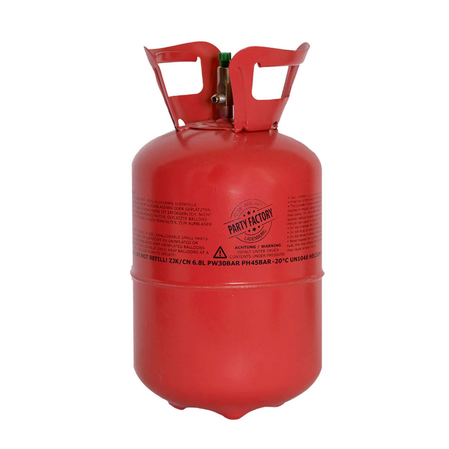 Produktbild von Kleine Heliumflasche für 30 Ballons