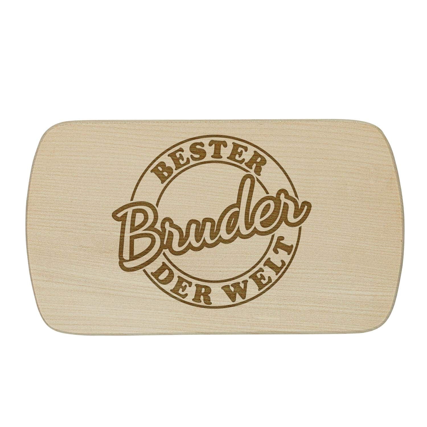 Produktbild von Frühstücksbrettchen "Bester Bruder" mit verschiedenen Motiven