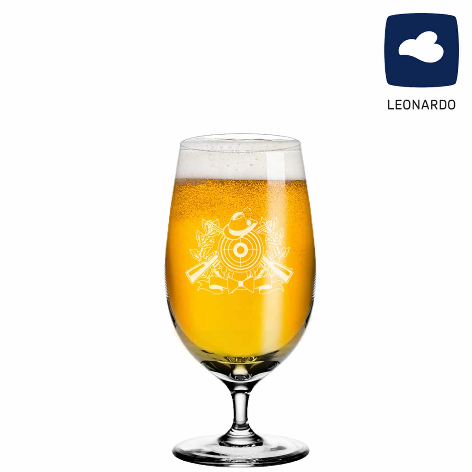 Produktbild von Leonardo Bierglas 390ml Ciao+ mit Schützenlogo