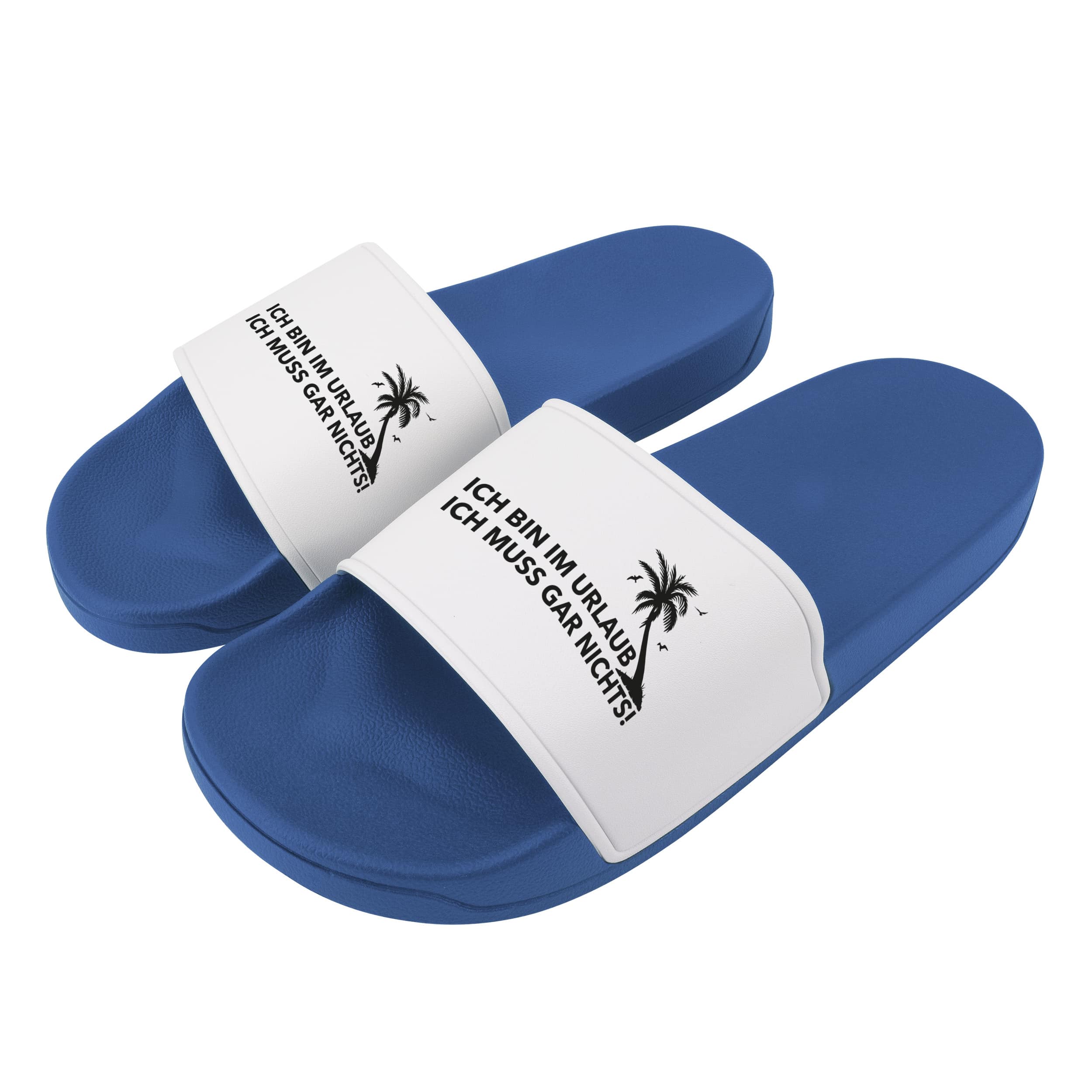 Produktbild von Badelatschen "Ich bin im Urlaub! Ich muss gar nichts!"