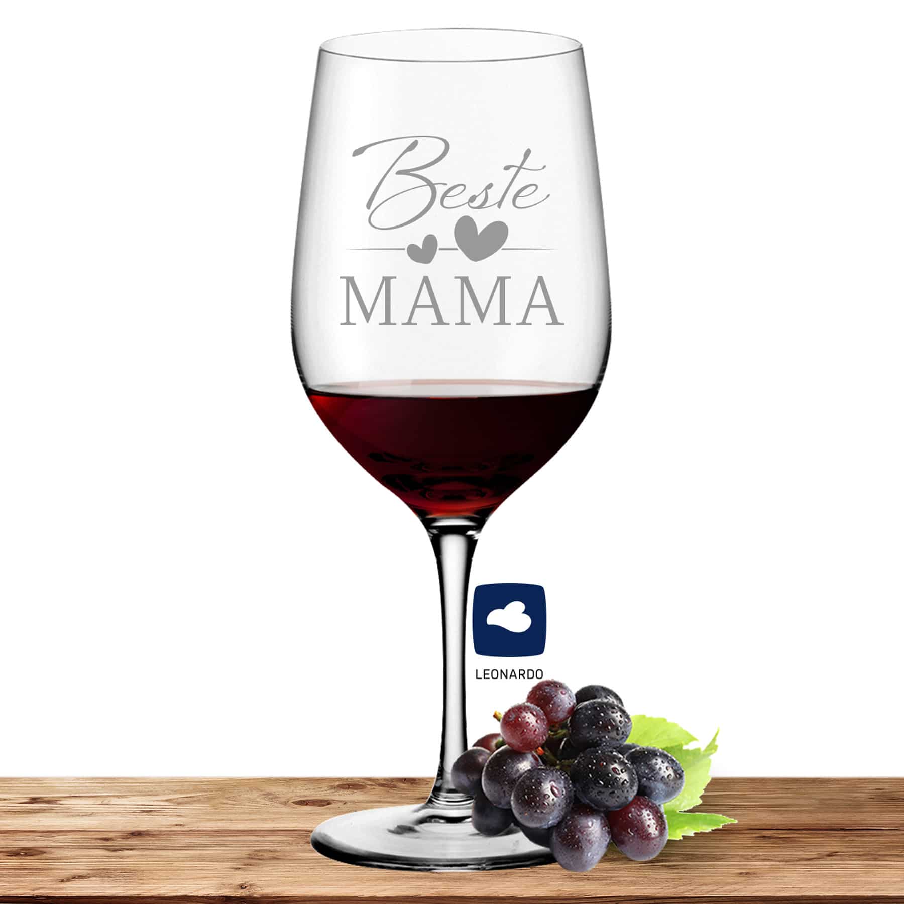 Produktbild von Leonardo Rotweinglas 610ml Ciao+ "Beste Mama"