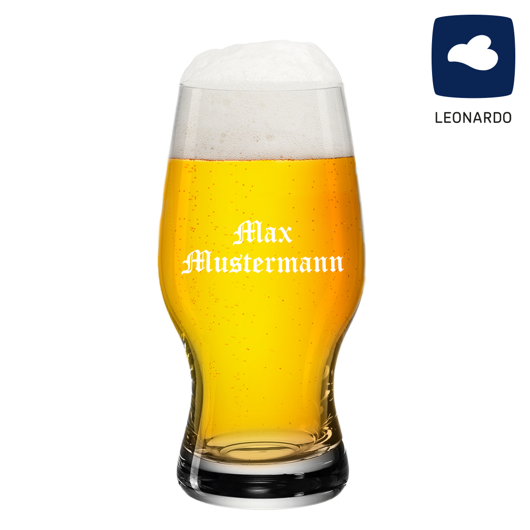 Produktbild von Leonardo Bierglas 0,33l Taverna mit Gravur