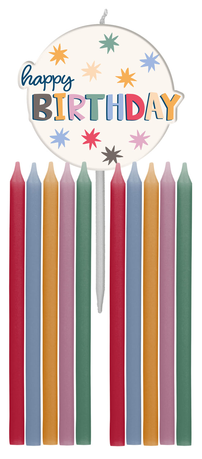 Produktbild von Kerzen Set - 9,5 cm - 11 Stück