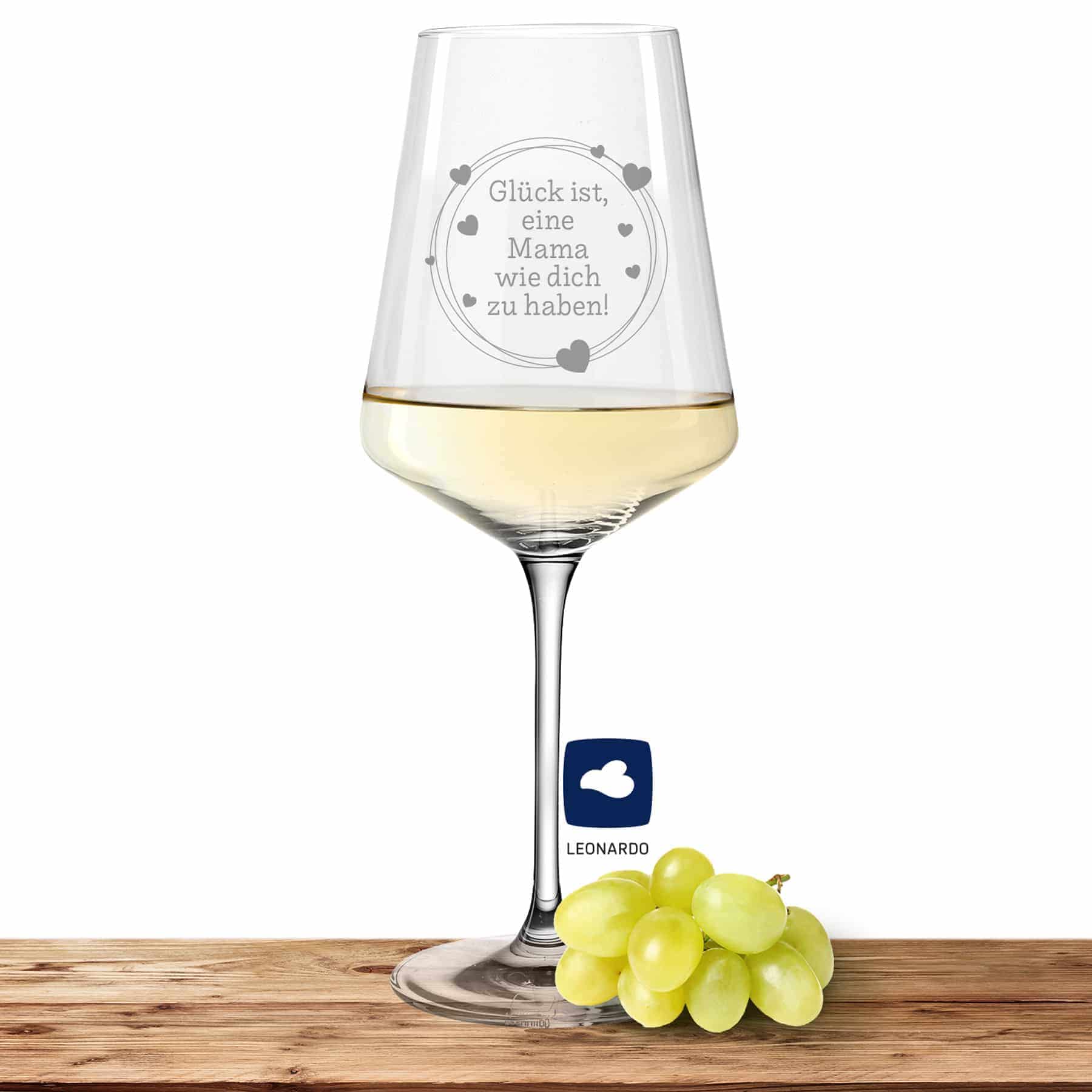Produktbild von Leonardo Weißweinglas PUCCINI 560ml  "Glück"