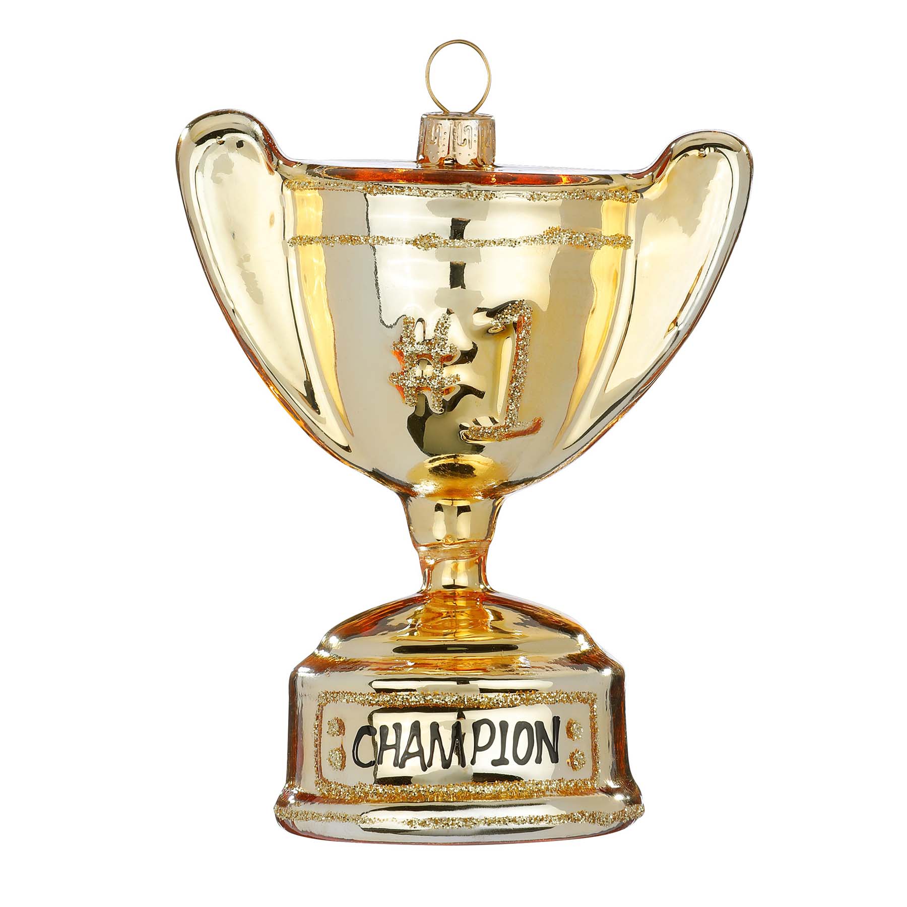 Produktbild von Weihnachtsbaumschmuck "Pokal" aus Glas