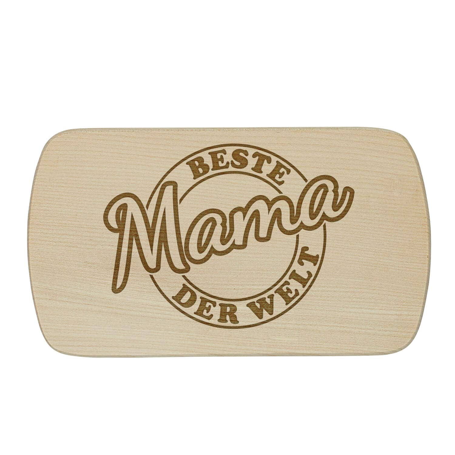 Produktbild von Frühstücksbrettchen "Beste Mama" mit verschiedenen Motiven