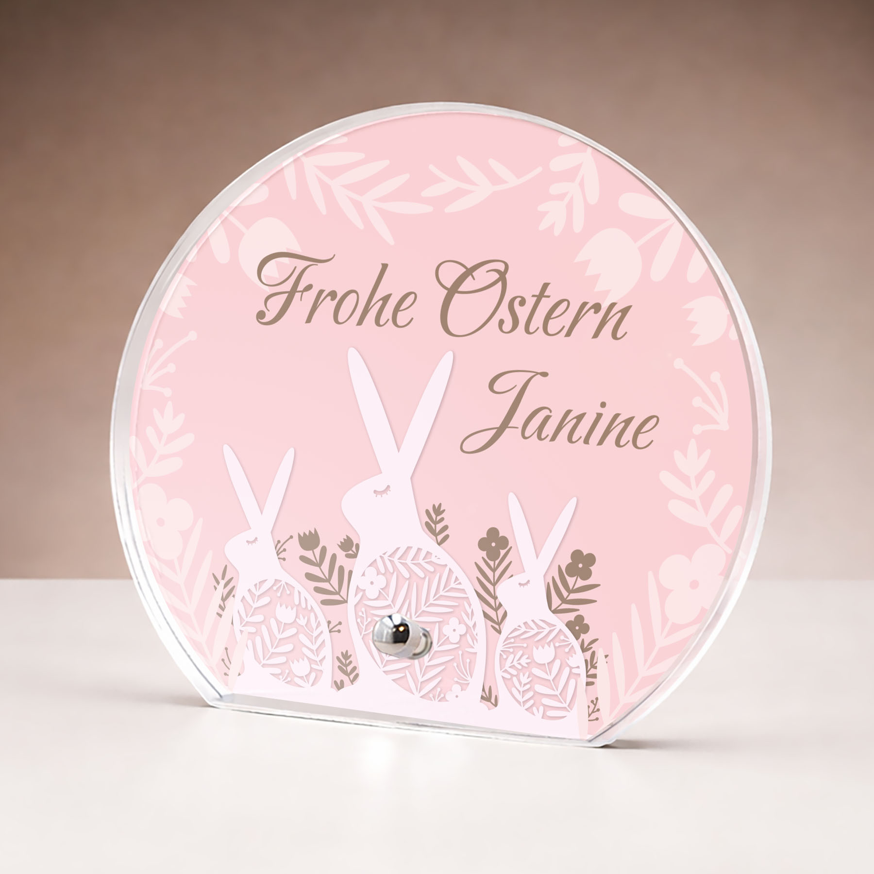 Produktbild von Glastrophäe „Ein zauberhaftes Osterfest“