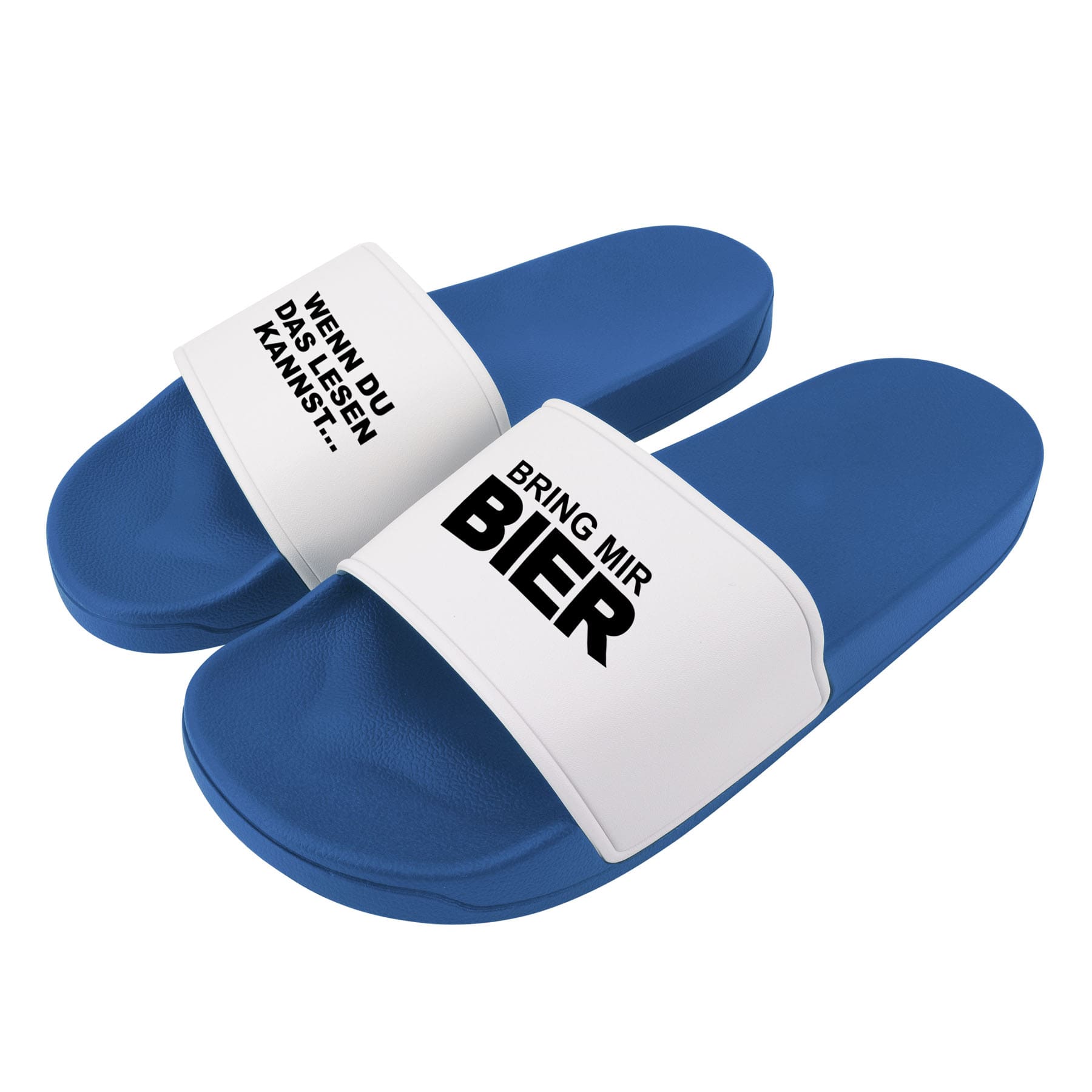 Produktbild von Badelatschen "Wenn du das lesen kannst... Bring mir Bier"