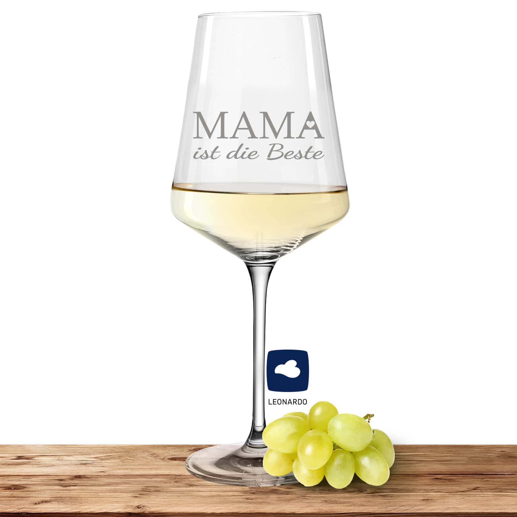 Produktbild von Leonardo Weißweinglas PUCCINI 560ml  "Mama ist die Beste"