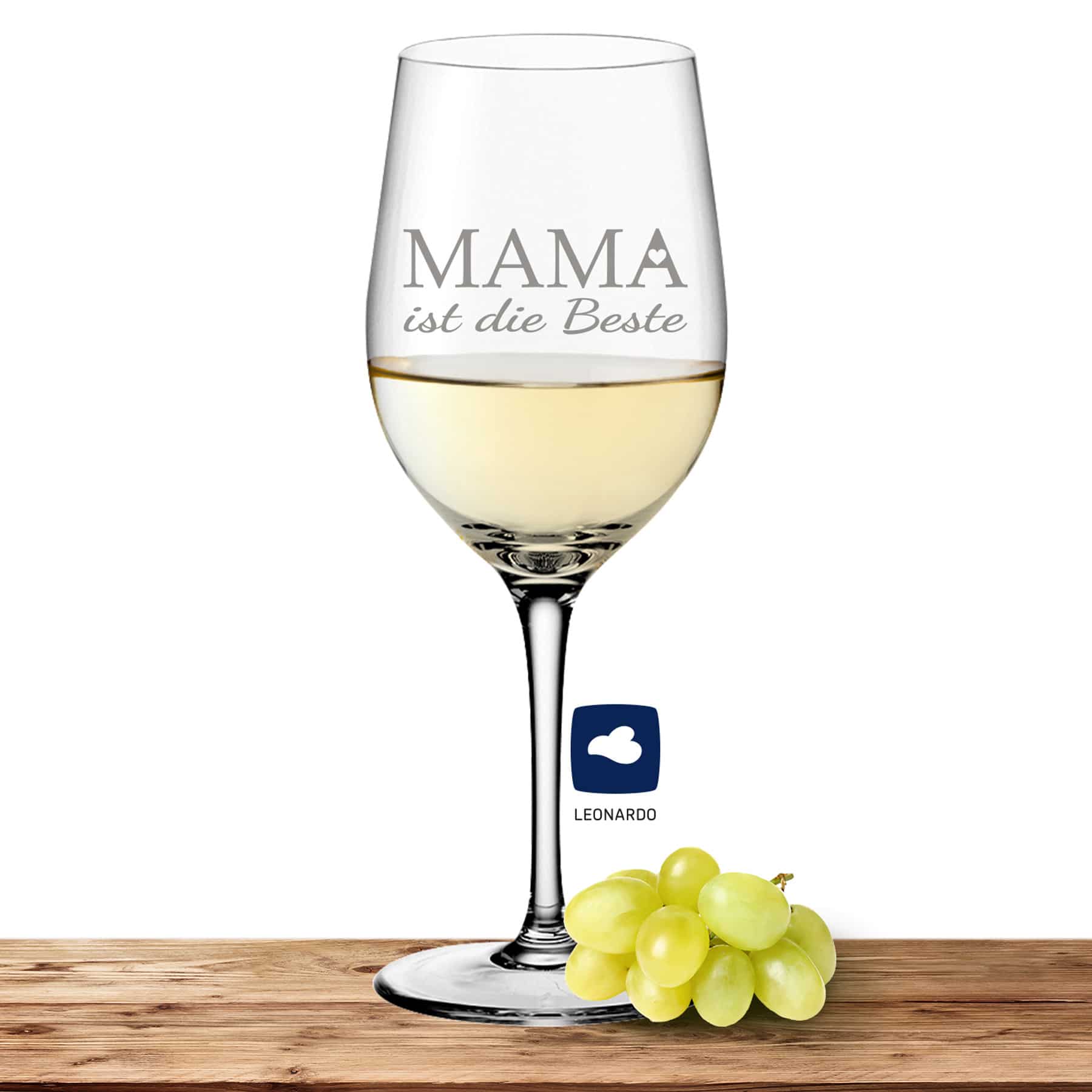 Produktbild von Leonardo Weißweinglas 300ml Ciao+ "Mama ist die Beste"
