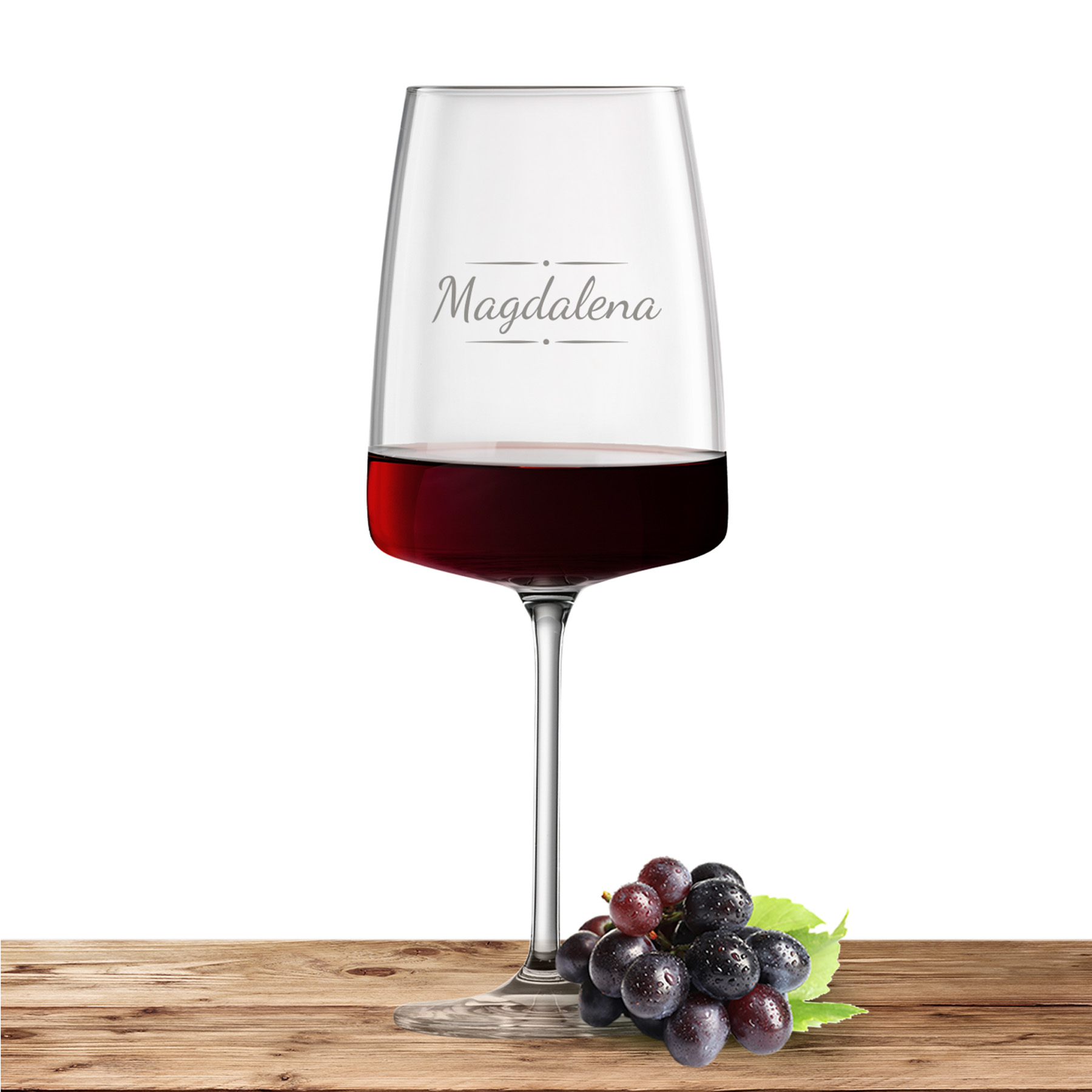 Produktbild von Weinglas Zwiesel Glas Rotweinglas VIVID SENSES 660ml "Verzierung 03" mit Name oder Wunschtext